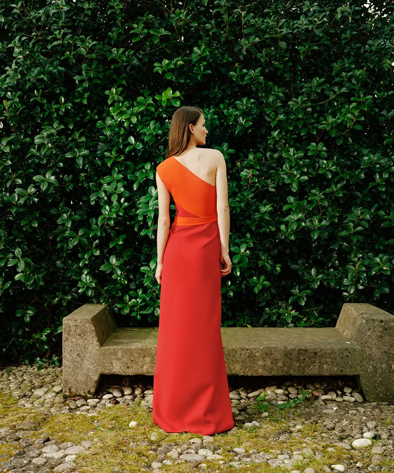 Ipekyol  Colorblock Asymmetrical Dress for Women | Best Price UAE